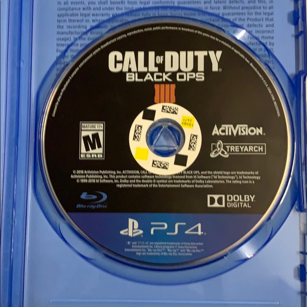 Call Of Duty Black Ops 4 ps4